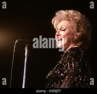 Anita O`Day born Anita Belle Colton American jazz singer 1986 Stock Photo